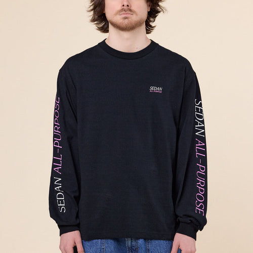 SEDAN ALL-PURPOSE - OG Logo Long Sleeve T-Shirt - Black