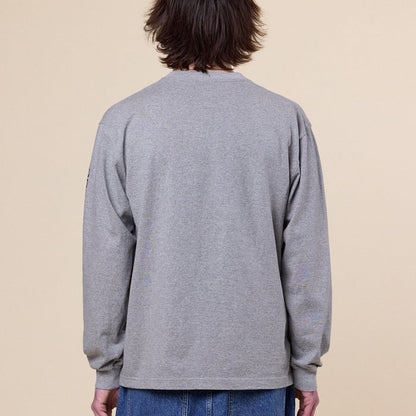 SEDAN ALL-PURPOSE - OG Logo Long Sleeve T-Shirt - Grey Marl