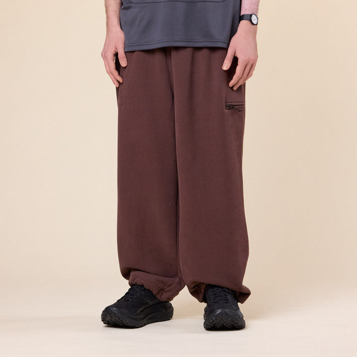SEDAN ALL-PURPOSE - OG Logo Wide Fit Sweatpants - Dark Brown