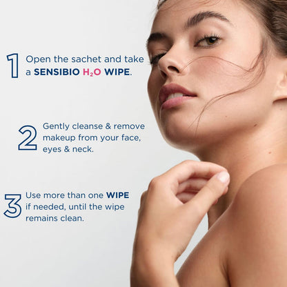 Sensibio H2O wipes