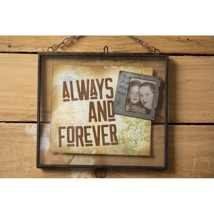 Sizzix - Thinlits Dies By Tim Holtz - 73/Pkg - Alphanumeric Theory. Thinlit dies offer a variety of affordable solo options or multi die options. Available at Embellish Away located in Bowmanville Ontario Canada. Example by brand ambassador.