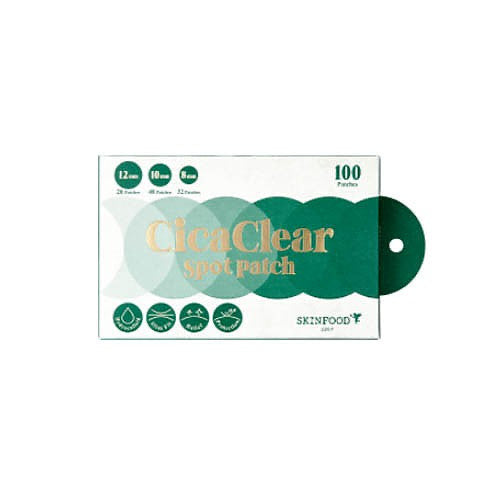 SKINFOOD Cica Clear Spot Patch شرائح لاصقة لعلاج الحبوب من سكنفود
