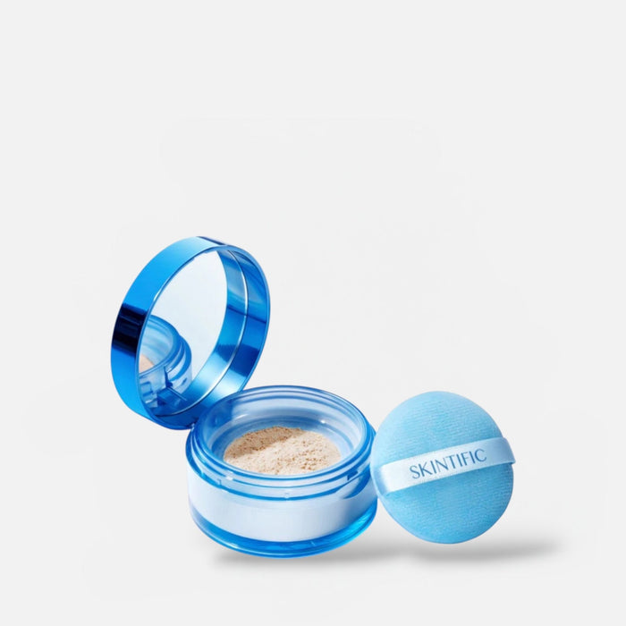 Skintific Invisiblur All Day Loose Powder 10g بودرة سكينتيفيك إنفيزيبلور السائبة التي تدوم طوال اليوم - Princess Cosmetics Qatar