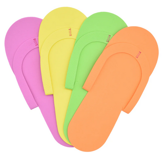 Slippers 12 pairs Sewn