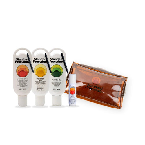SMALL POUCH PACK TRAVEL SIZE - Set Complet SPF +Aloe Vera - skinseen.ro