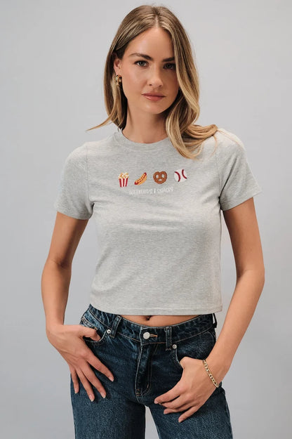 Snack Graphic Baby Tee