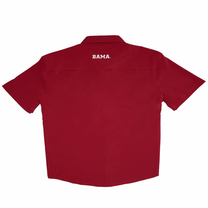 Snaps Men's Alabama Pearl Snap Short Sleeve Shirt