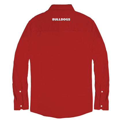 Snaps Men's Georgia Pearl Snap Long Sleeve Shirt