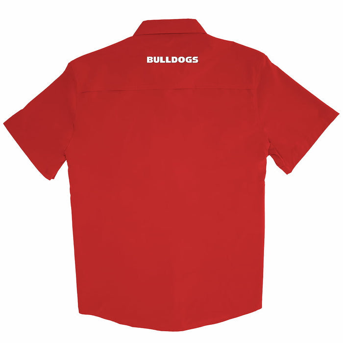 Snaps Men's Georgia Pearl Snap Short Sleeve Shirt