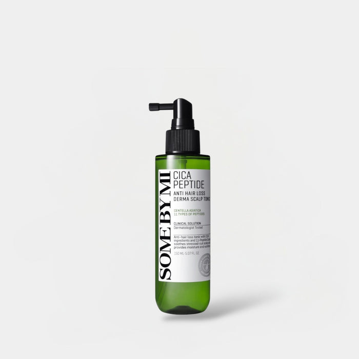 Somebymi Cica Peptide Anti Hair Loss Derma Scalp Tonic 150ml سومبيمي سيكا ببتيد مضاد لتساقط الشعر ديرما منشط فروة الرأس - Princess Cosmetics Qatar