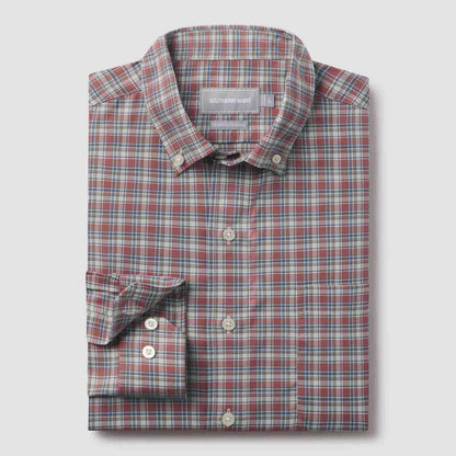 Southern Shirt Company Men's Hawthorne Plaid Long Sleeve Shirt
