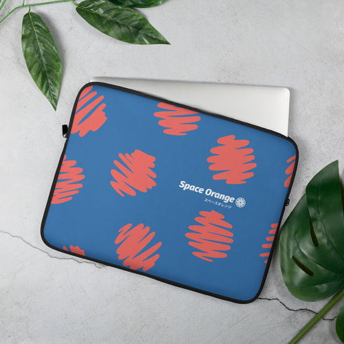 Space Orange J Laptop Sleeve