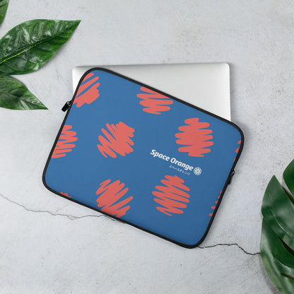 Space Orange J Laptop Sleeve