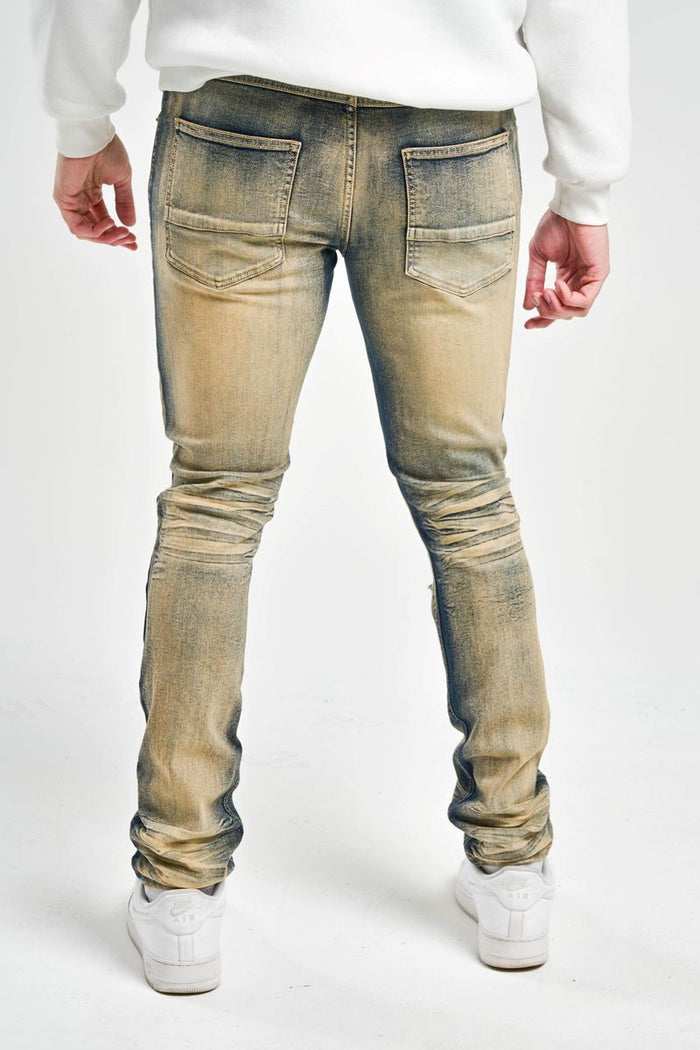 SPARK PREMIUM DENIM SLIM FIT JEANS - S4405 - DARK INDIGO
