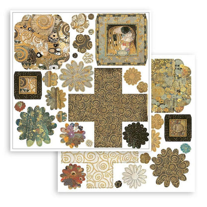 Stamperia - 3D Paper Kit - Klimt. Available at Embellish Away located in Bowmanville Ontario Canada.