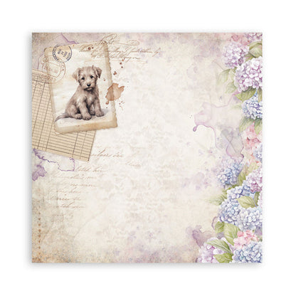 Stamperia - 8X8 Maxi Paper Pad - Quiet Days. Includes 22 sheets. Available at Embellish Away located in Bowmanville Ontario Canada.