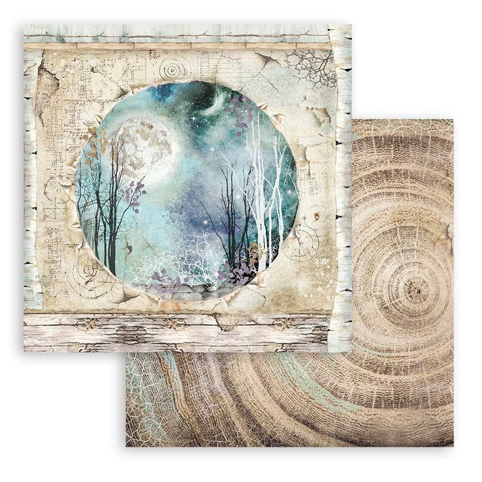 Stamperia - Backgrounds Double-Sided Paper Pad 8"X8" - 10/Pkg - Cosmos Infinity. This package includes 10 Designs/1 Each. Available at Embellish Away located in Bowmanville Ontario Canada.