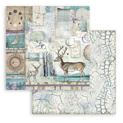 Stamperia - Double-Sided Paper Pad 8"X8" - 10/Pkg - Cosmos Infinity. This package includes 10 Designs/1 Each. Available at Embellish Away located in Bowmanville Ontario Canada.