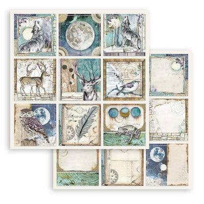 Stamperia - Double-Sided Paper Pad 8"X8" - 10/Pkg - Cosmos Infinity. This package includes 10 Designs/1 Each. Available at Embellish Away located in Bowmanville Ontario Canada.