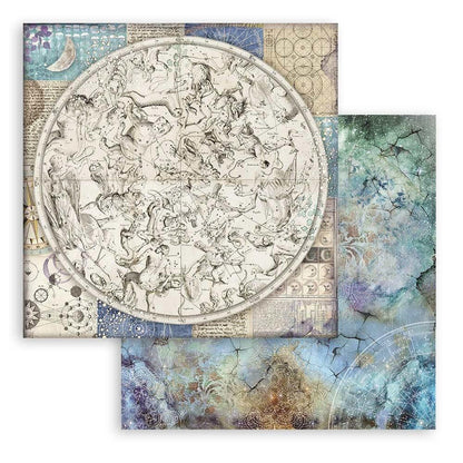 Stamperia - Double-Sided Paper Pad 8"X8" - 10/Pkg - Cosmos Infinity. This package includes 10 Designs/1 Each. Available at Embellish Away located in Bowmanville Ontario Canada.