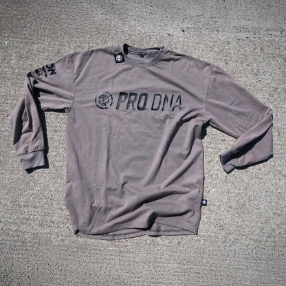 STONE WASHED LONG SLEEVE SHIRT - STONE
