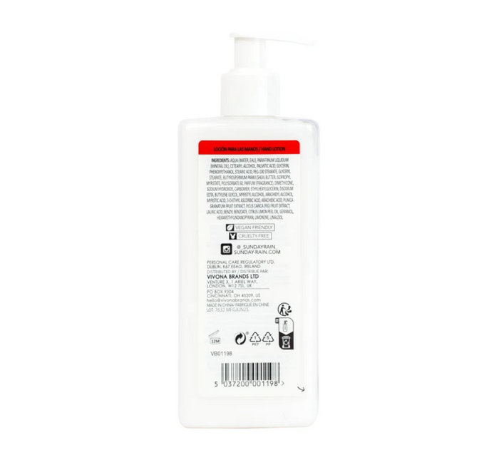 Sunday Rain Pomegranate & Fig Hand Lotion 440ml