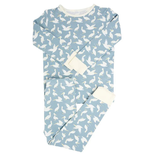 Sweet Bamboo PJ Set-Pelican