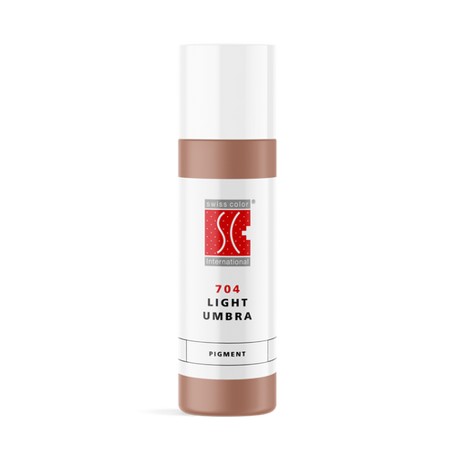 Swiss Color 704 Light Umbra 10ml Supreme Permanent