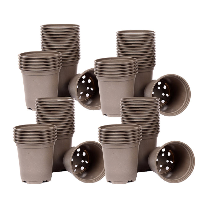 Taupe 9cm Pots