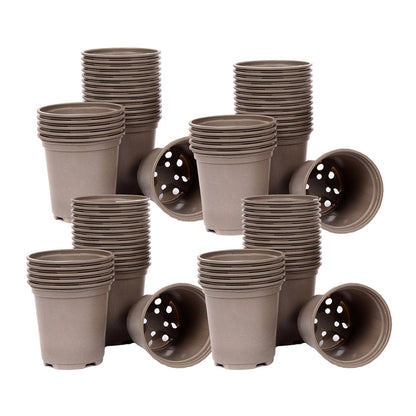 Taupe 9cm Pots