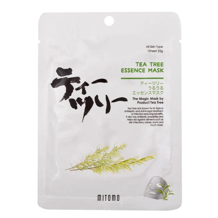 TEA TREE - Masca De Fata Tip Servetel Cu Extract De Ceai Verde - skinseen.ro