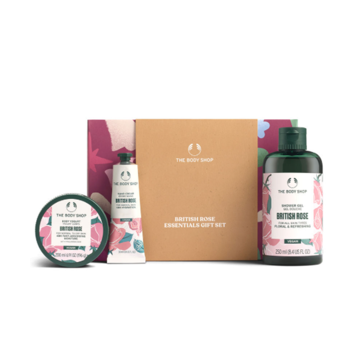 The Body Shop British Rose Essentials Gift Set