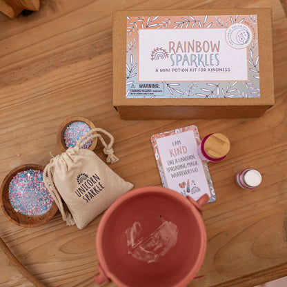 The Little Potion Co MINI Rainbow Sparkles Potion Kit