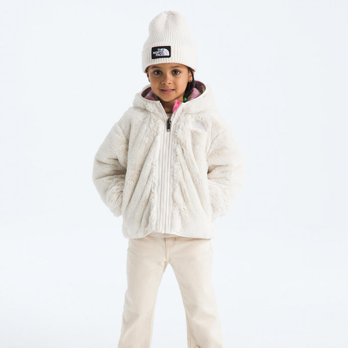 The North Face Girls’ Reversible Shasta Full-Zip Hooded Jacket—Print