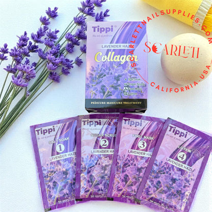 TIPPI 4 STEPS Pedicure Eco Deluxe - 50 packs Case