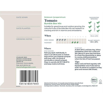 Tomato Seeds 'Bumble Bee Mix '