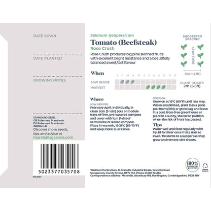 Tomato Seeds 'Rose Crush'