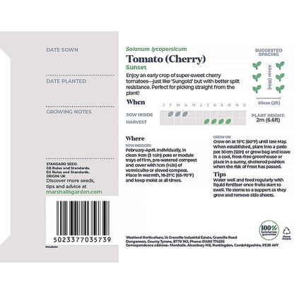 Tomato Seeds 'Sunset'