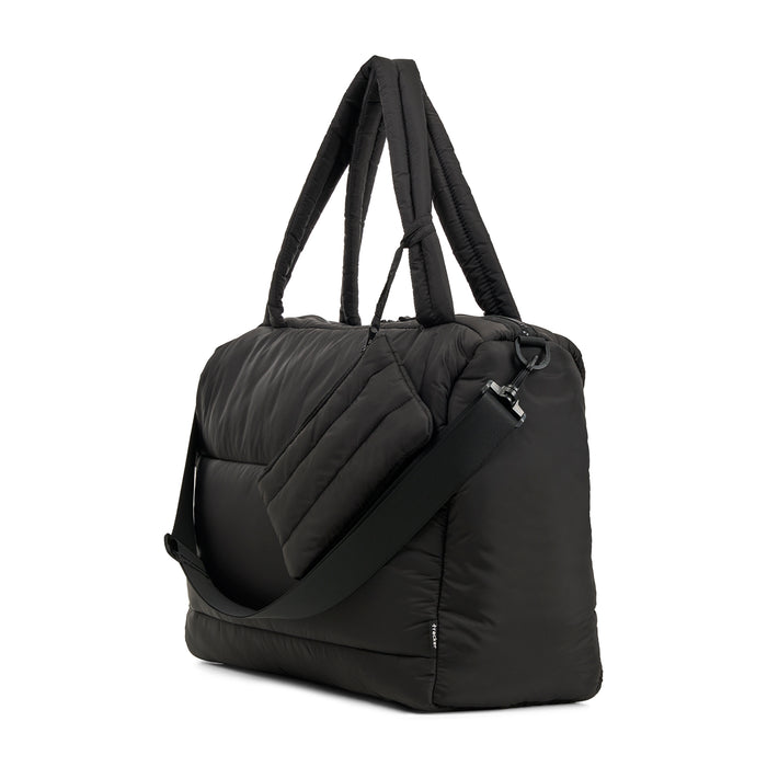 Tracker City Lux puffer Tote - Bentley