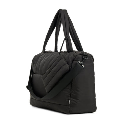 Tracker City Lux puffer Tote - Bentley
