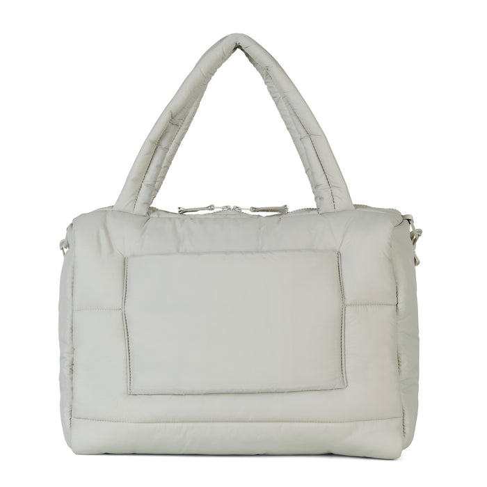 Tracker City Lux puffer Tote - Bentley