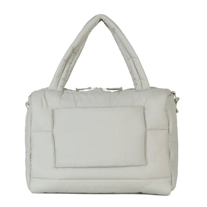 Tracker City Lux puffer Tote - Bentley