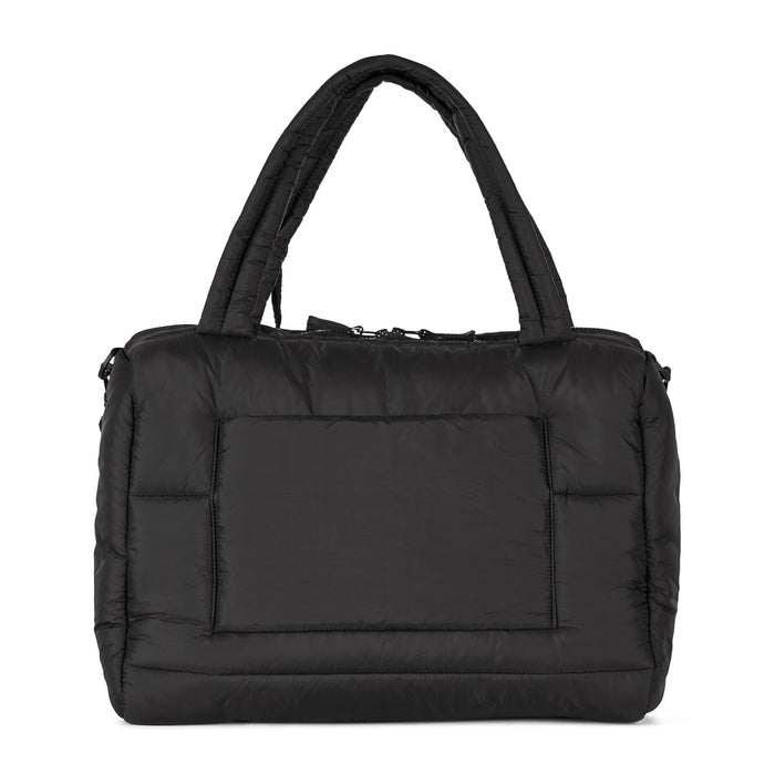 Tracker City Lux puffer Tote - Bentley