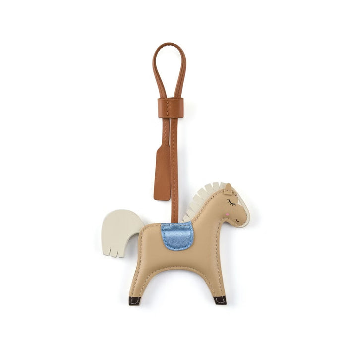 Travel Essentials Leather Charm Horse