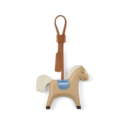Travel Essentials Leather Charm Horse