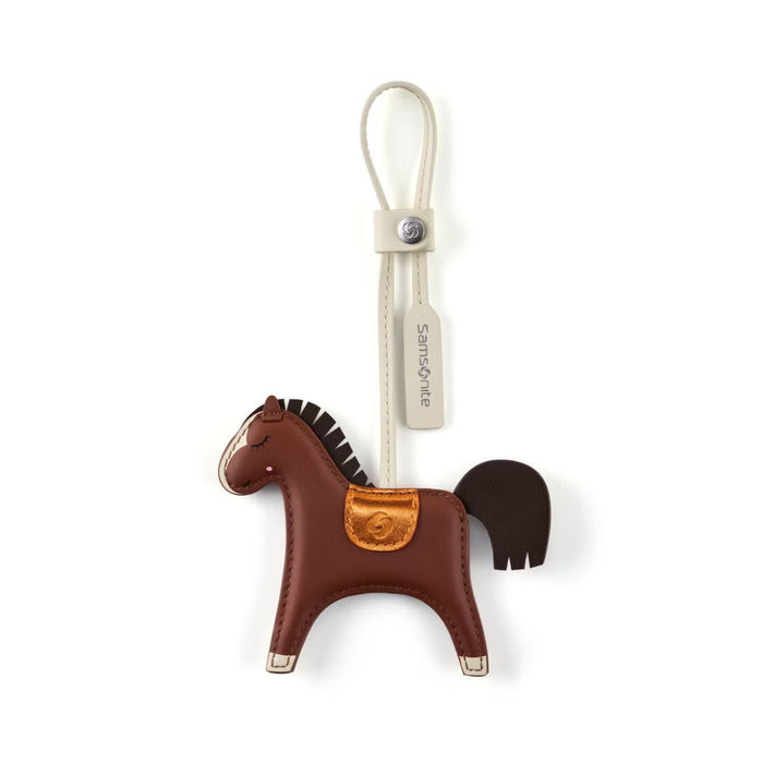 Travel Essentials Leather Charm Horse