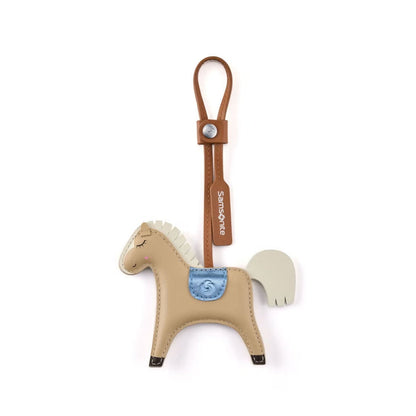 Travel Essentials Leather Charm Horse