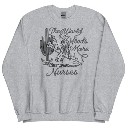 TWNM- Nurses Unisex Crewneck Light Colors