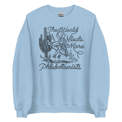 TWNM- Phlebotomists Unisex Crewneck Light Colors