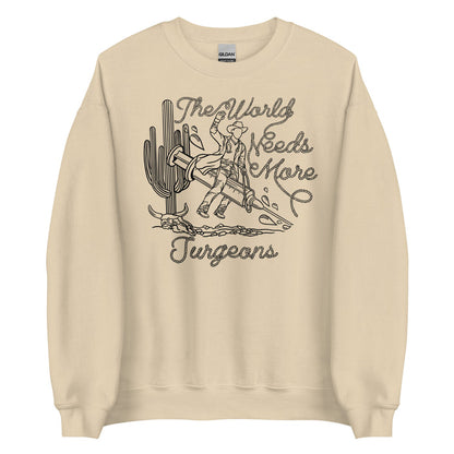 TWNM- Surgeons Unisex Crewneck Light Colors